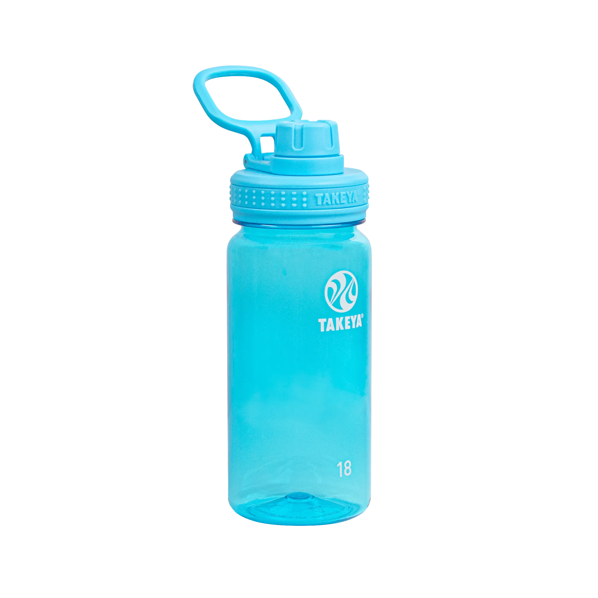 18 oz Tritan Water Bottle with Spout Lid Two Pack