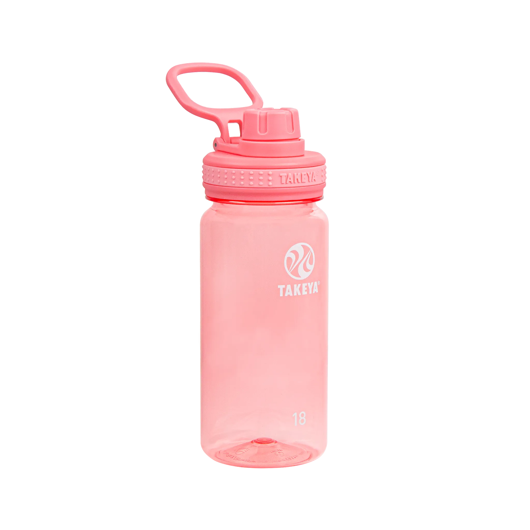 18 oz Tritan Water Bottle with Spout Lid Two Pack