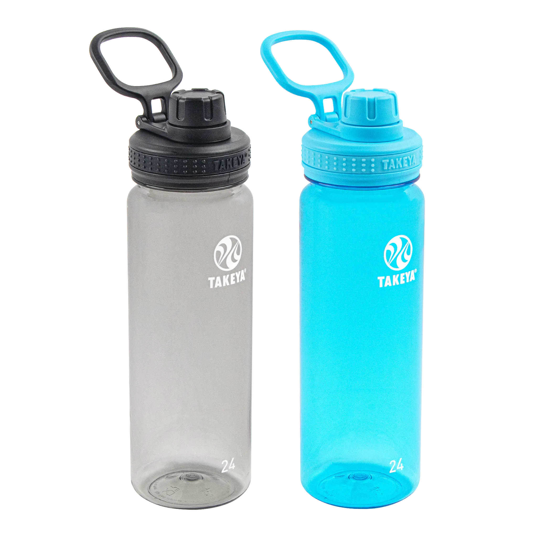 18 oz Tritan Water Bottle with Spout Lid Two Pack