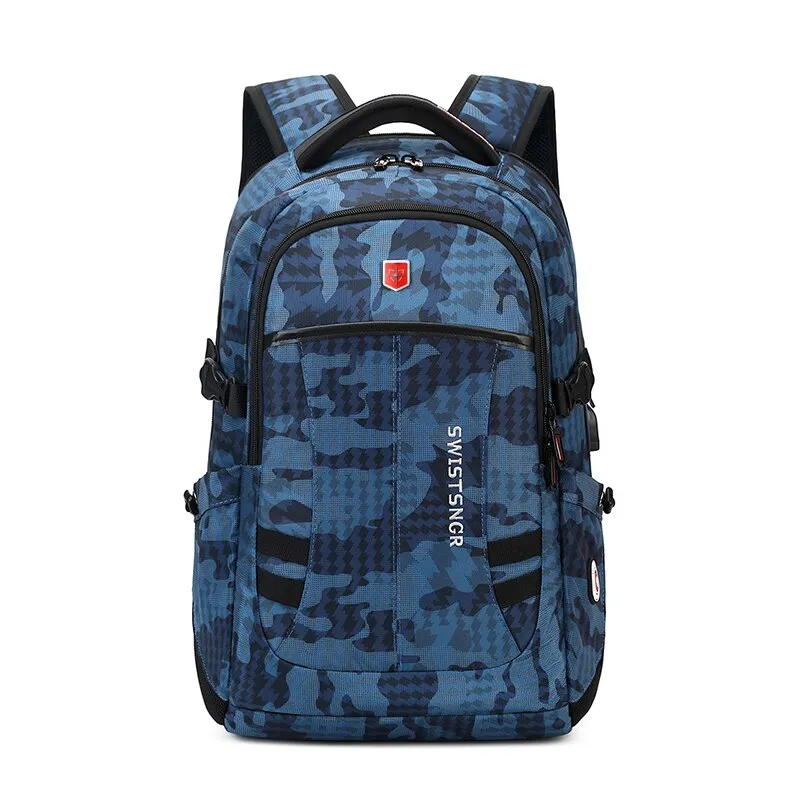 2023 New Waterproof Backpacks USB Charging School Bag
