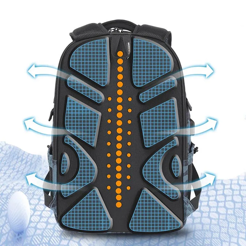 2023 New Waterproof Backpacks USB Charging School Bag