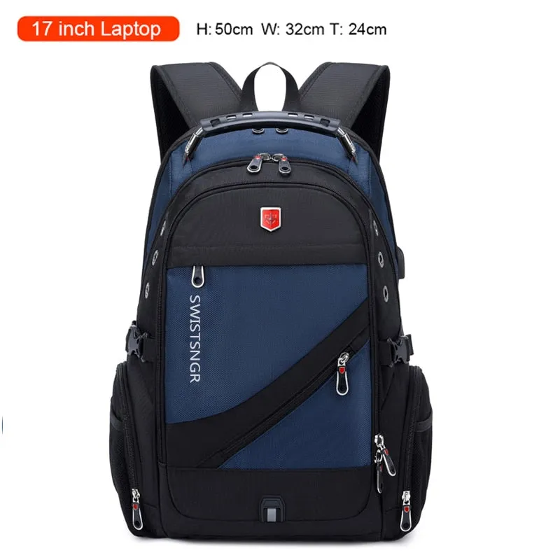 2023 Waterproof 17 Inch Laptop Travel Backpack