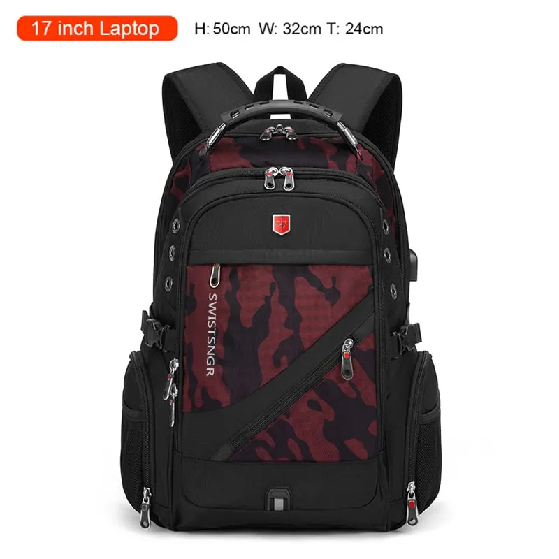 2023 Waterproof 17 Inch Laptop Travel Backpack