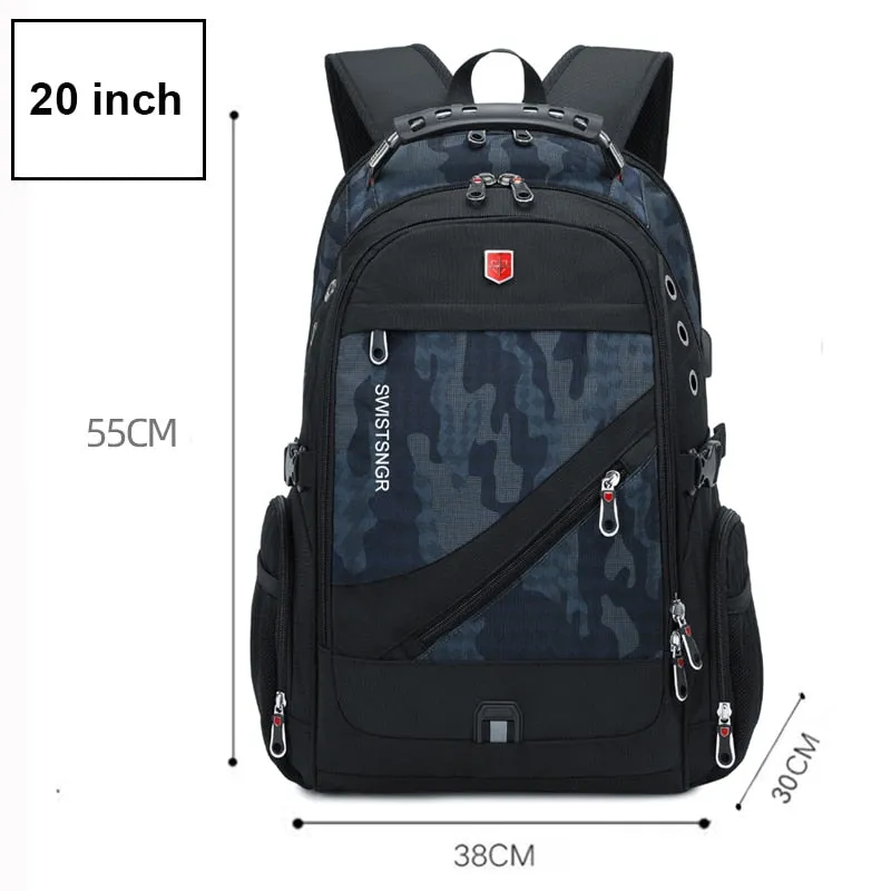 2023 Waterproof 17 Inch Laptop Travel Backpack