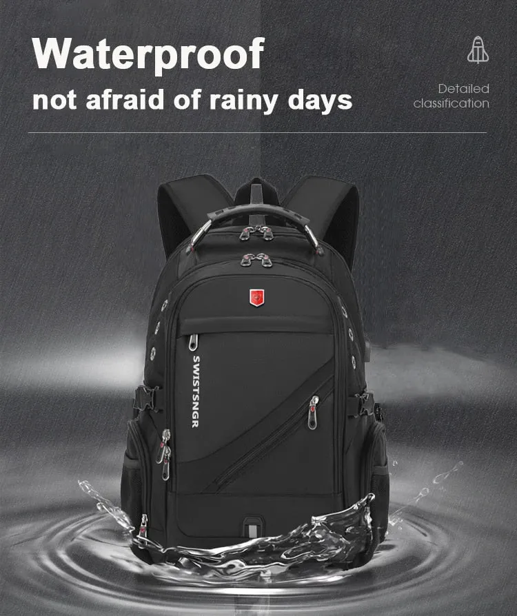 2023 Waterproof 17 Inch Laptop Travel Backpack