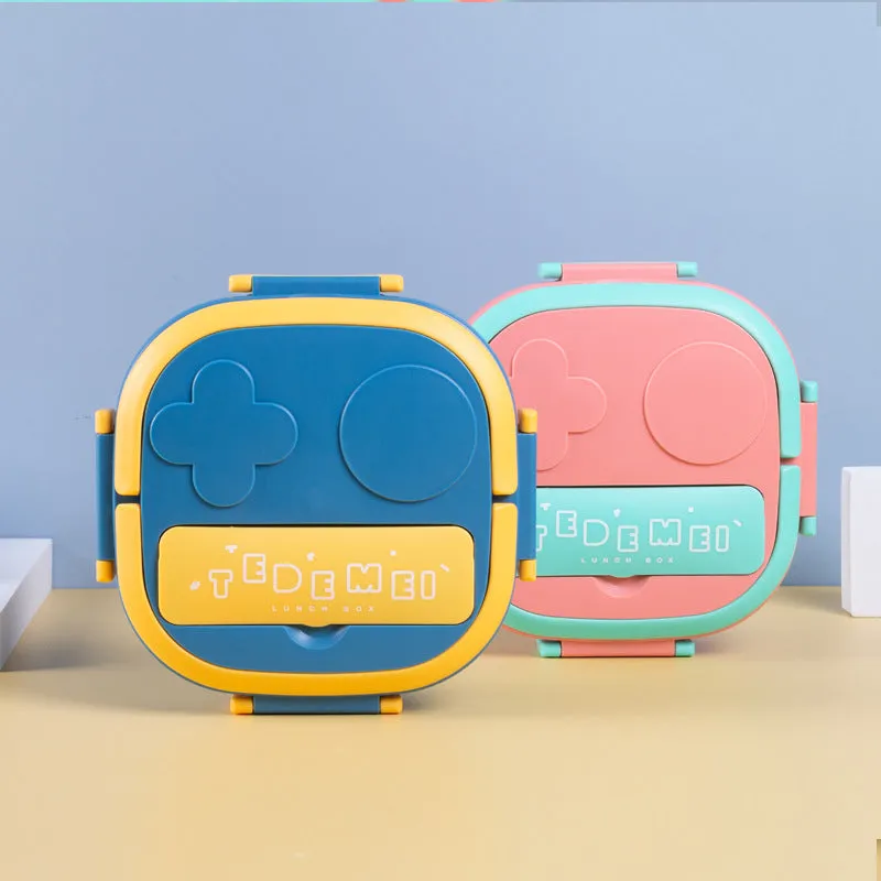 304 Portable - Stainless Steel Lunch Box with 2 Compartment for Kids