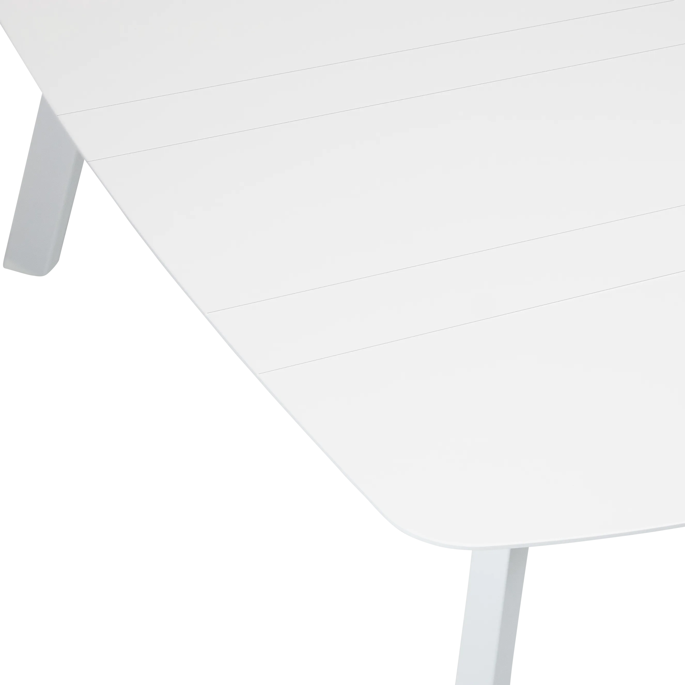 Amalfi Outdoor Coffee Table in Arctic White Aluminium