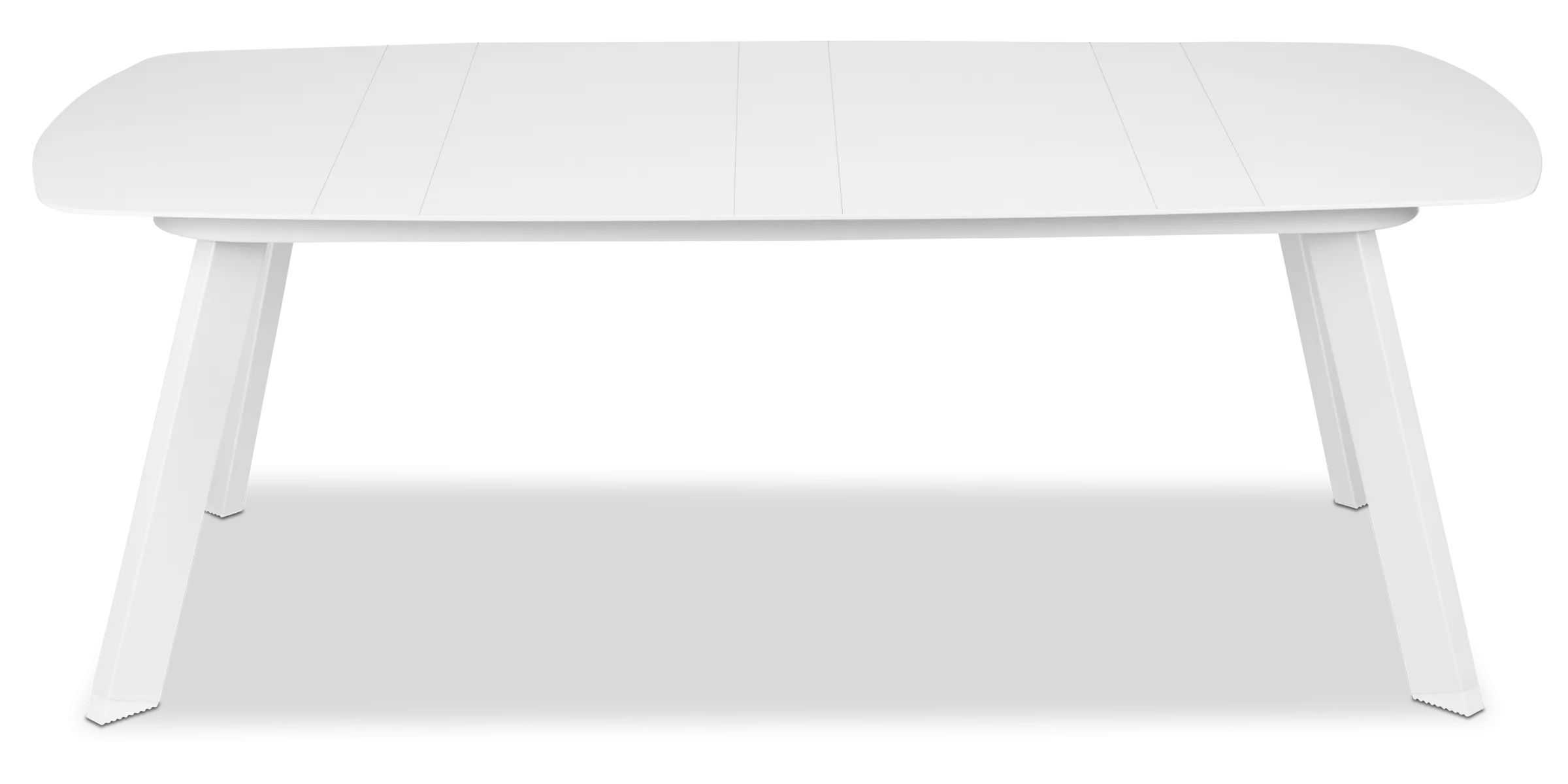 Amalfi Outdoor Coffee Table in Arctic White Aluminium