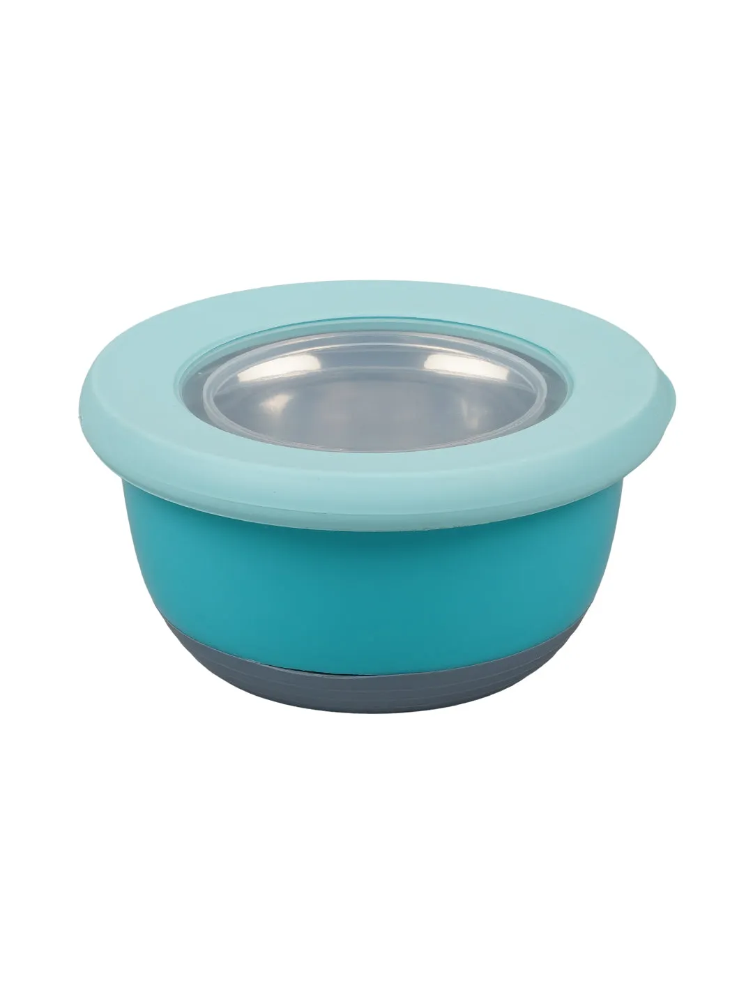Andres Steel Bowl Lunch With Airtight Lid | 400ml | Set of 2
