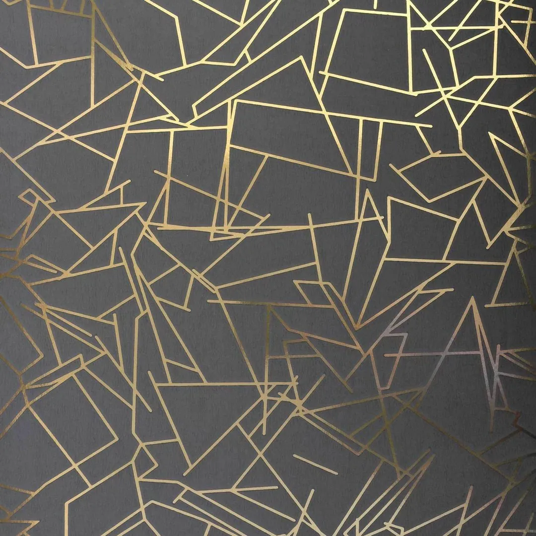 Angles Metallic Wallpaper - Erica Wakerly