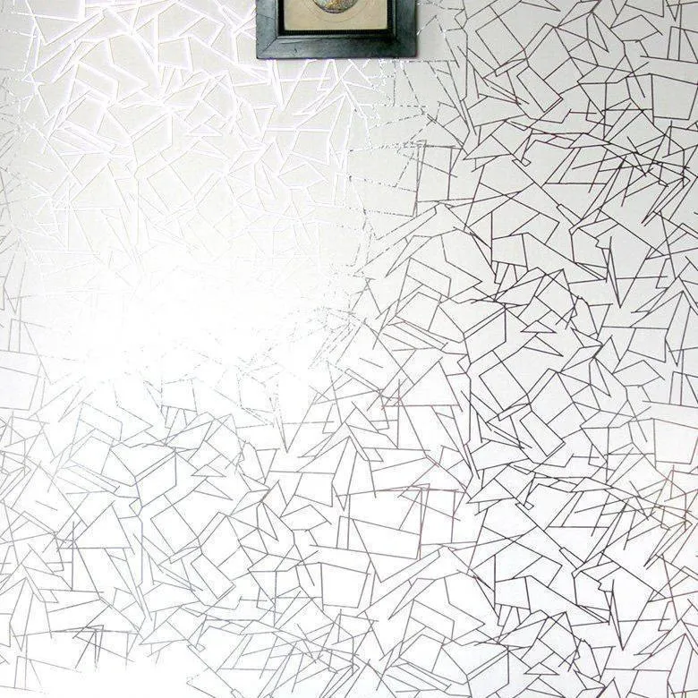 Angles Metallic Wallpaper - Erica Wakerly