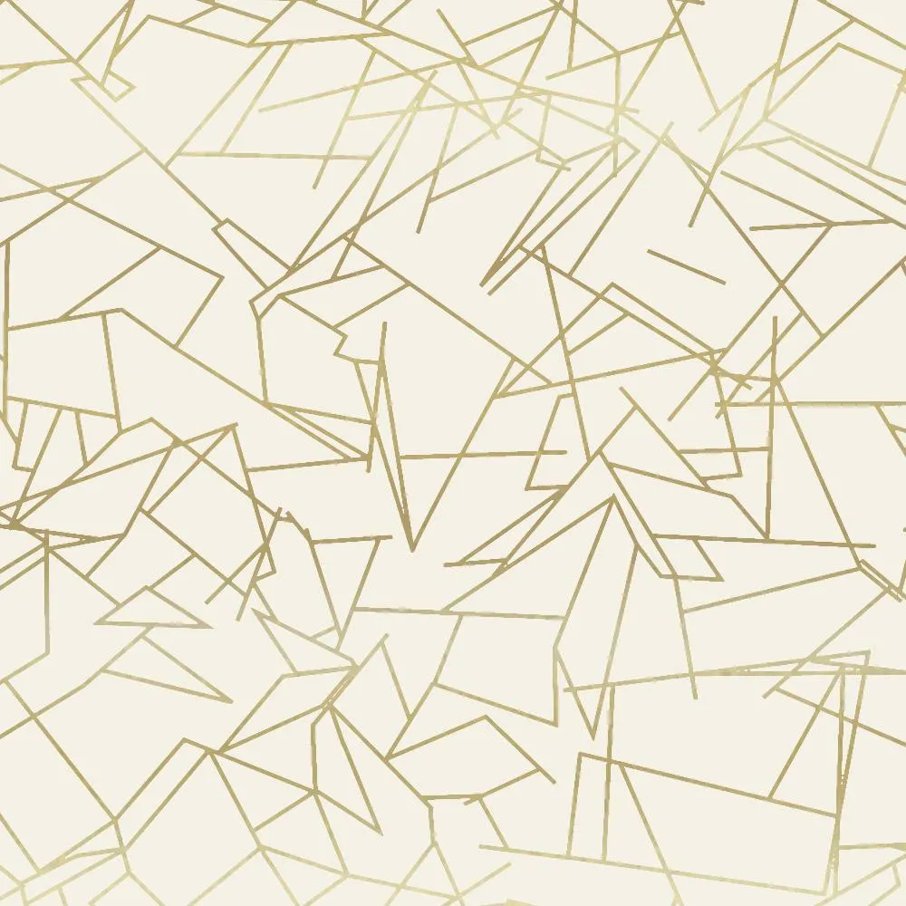 Angles Metallic Wallpaper - Erica Wakerly