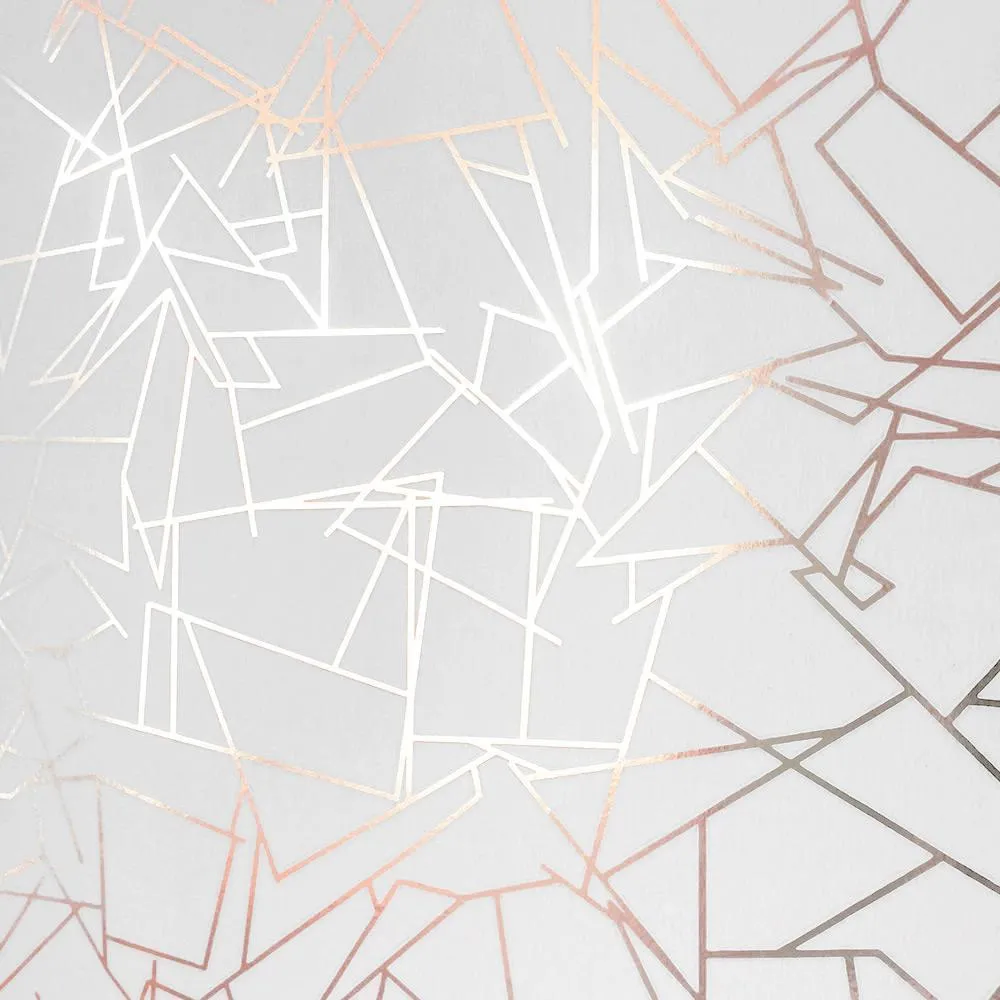 Angles Metallic Wallpaper - Erica Wakerly