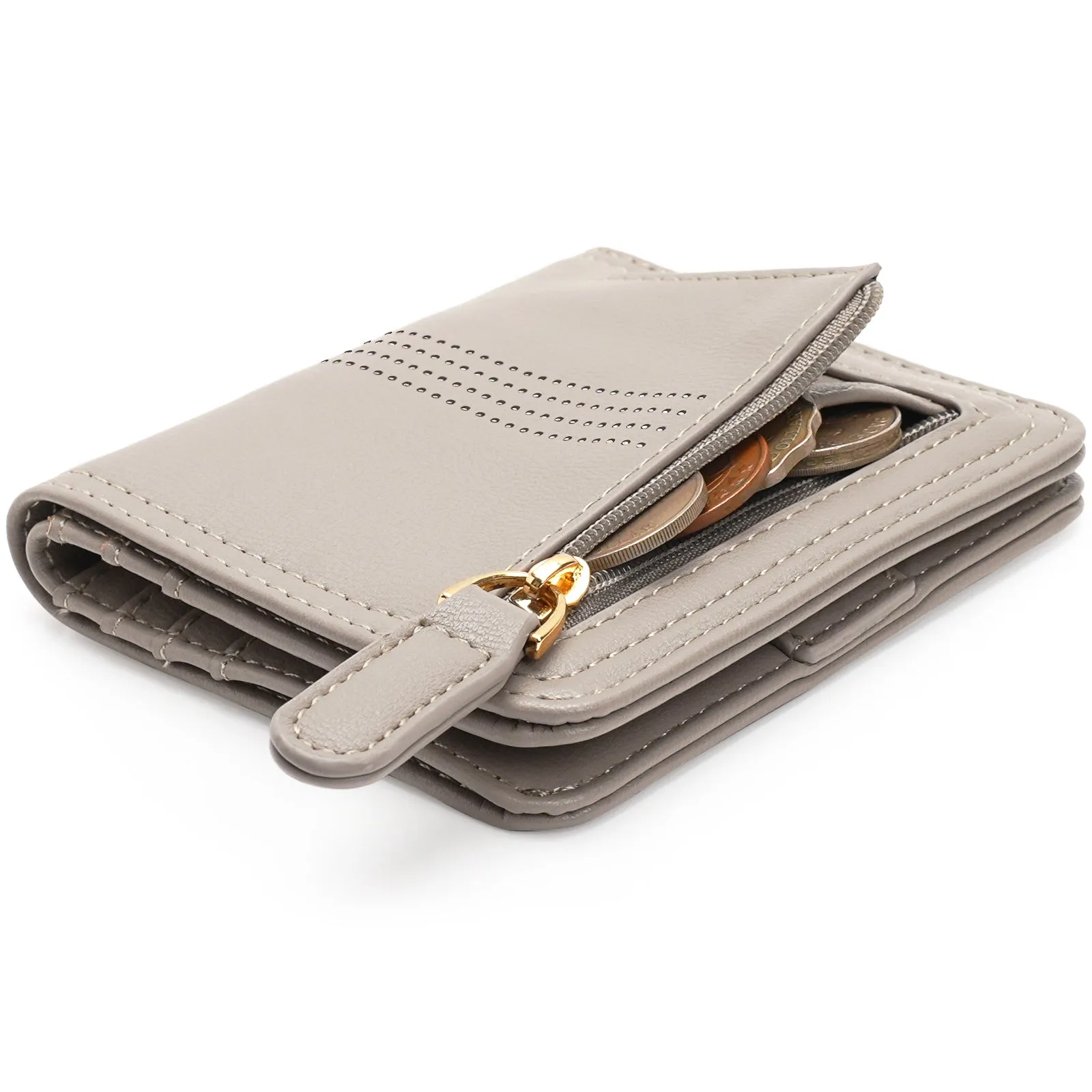 APHISON Ultra Slim RFID Small Womens Wallet - 125
