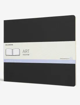 Art Sketch Album, Hard Cover, XXL, Blank, Black