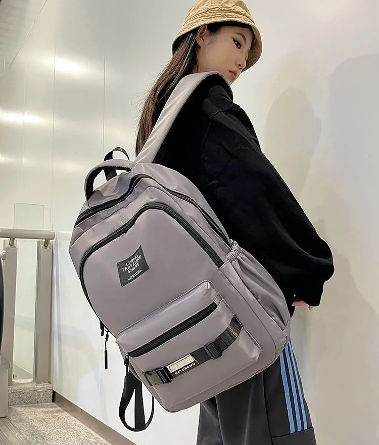 Backpacks Waterproof Multi-Pocket Nylon Backpack 1243