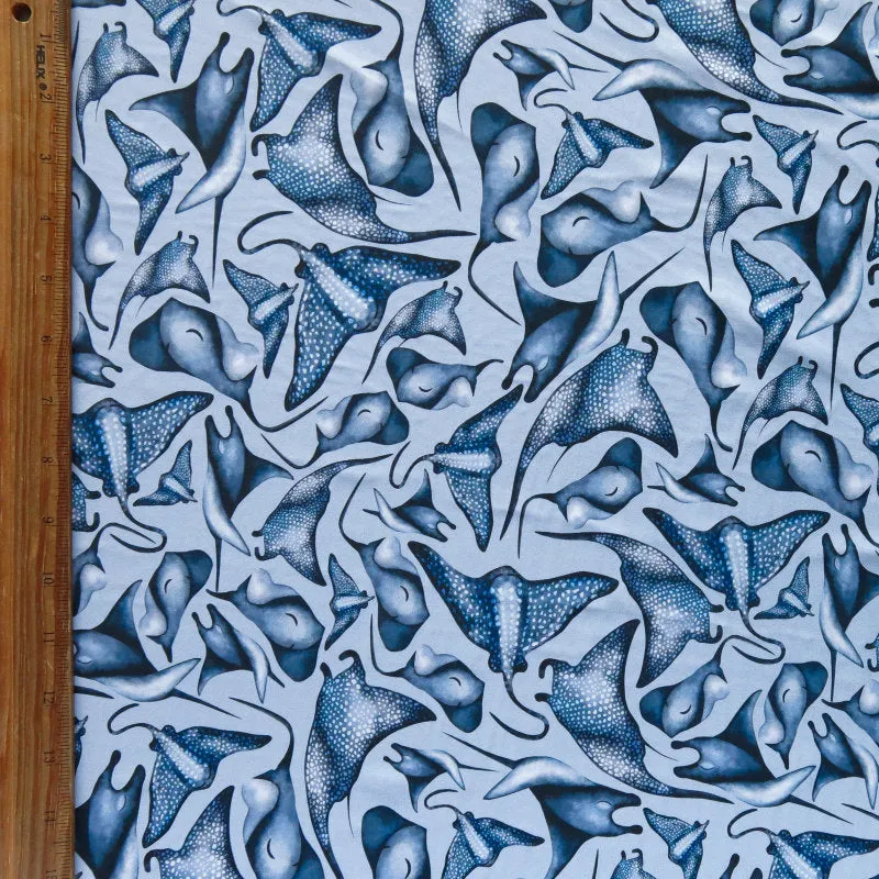 Beneath the Sea Nylon Spandex Swimsuit Fabric