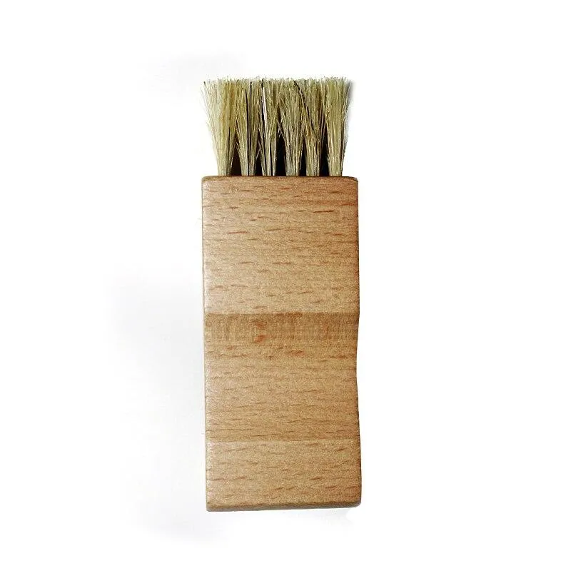 Benito Portable Beech Wood Pig Bristle Shoe Brush
