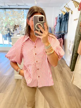 Berry Good Stripe Top