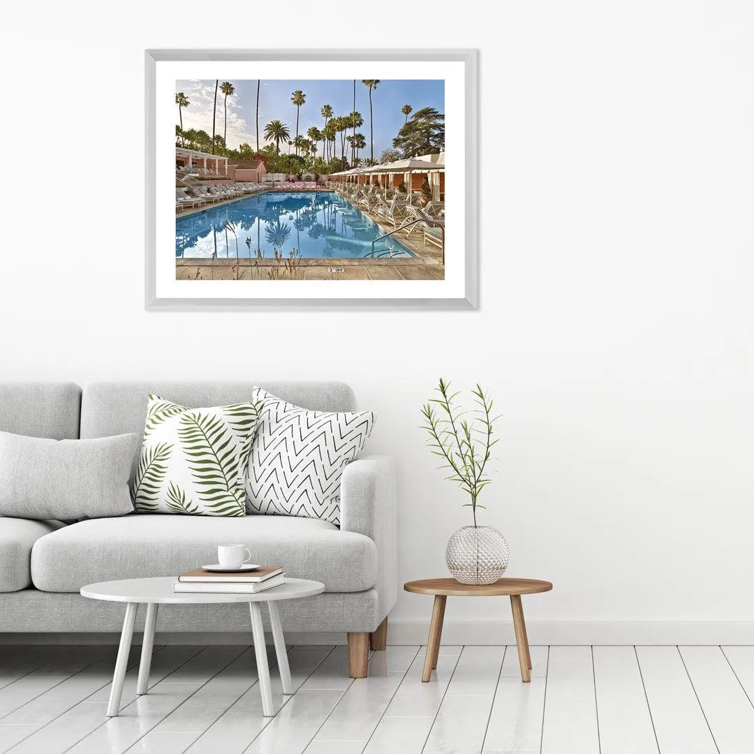 Beverly Hills Hotel Framed Wall Art