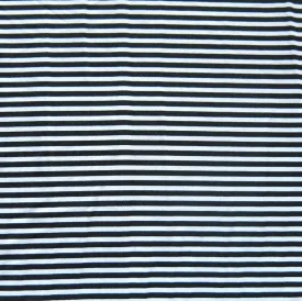 Black and White 1/8 inch Stripe Nylon Spandex Swimsuit Fabric