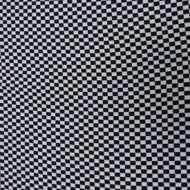 Black and White Geometric Printed Fabric