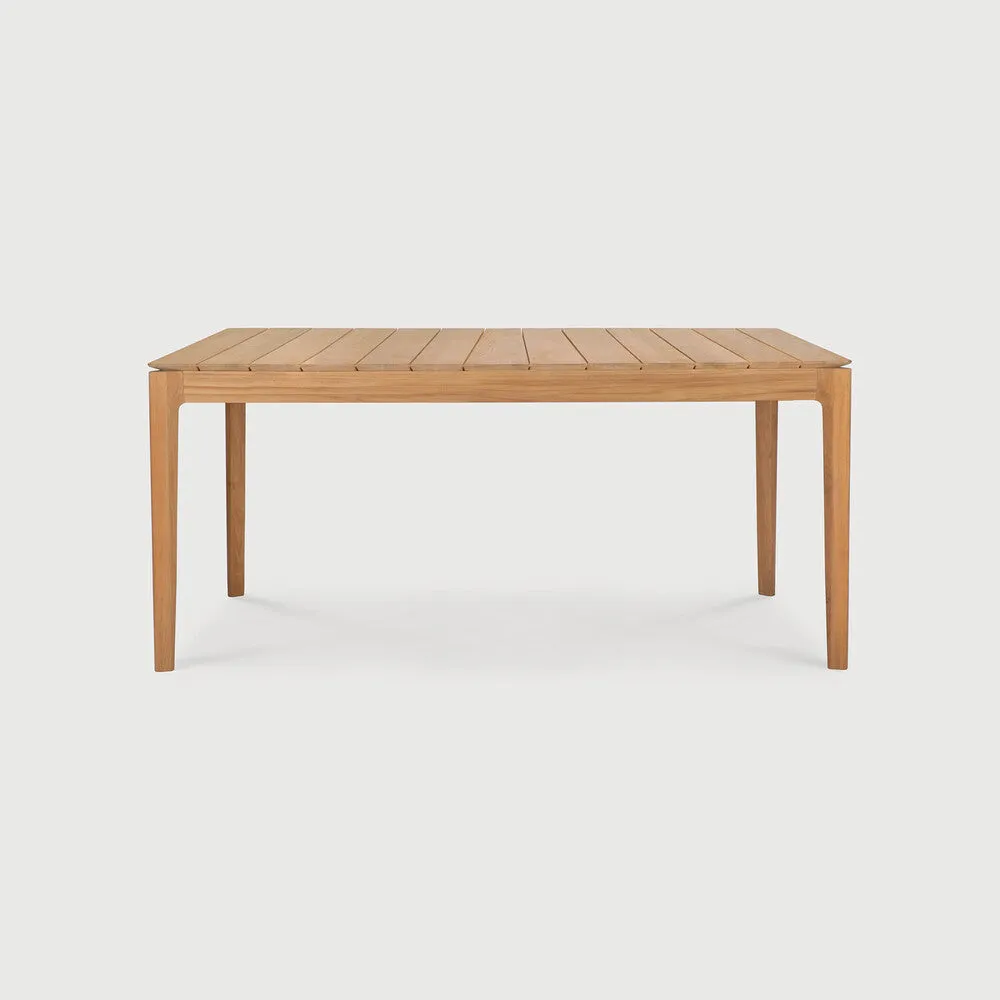 Bok Outdoor Dining Table - Teak 162 cm