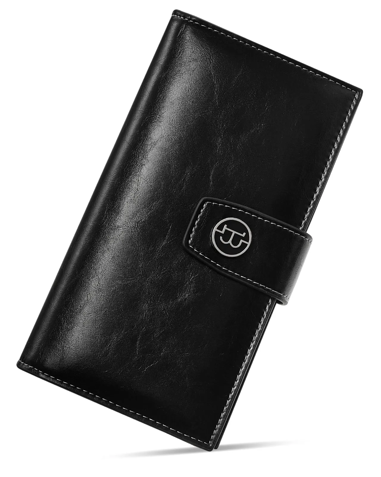 BOSTANTEN Womens Leather Wallets RFID Blocking Large Capacity Trifold Card Holder Ladies Phone Clutch