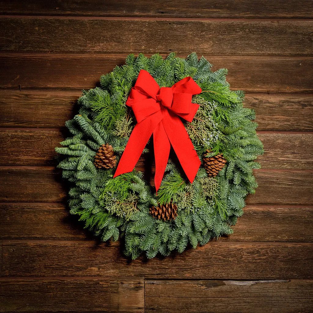 Bright Holiday Red Traditional