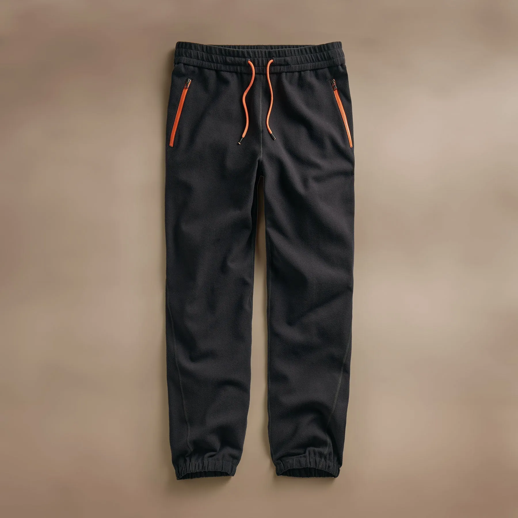 Brush Scuba Zip Pocket Performance Pant - Black/Orange