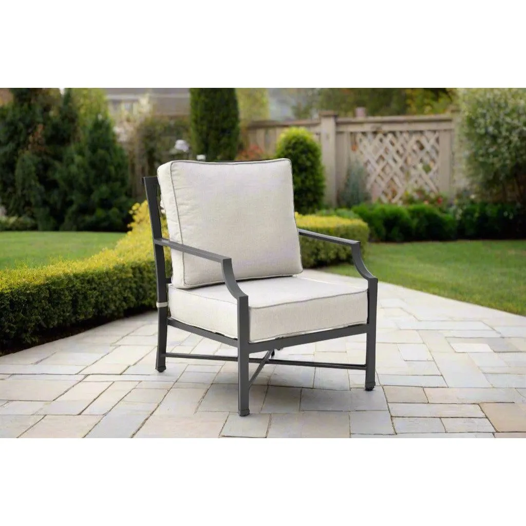 Cannes Gray Outdoor 78" Sofa