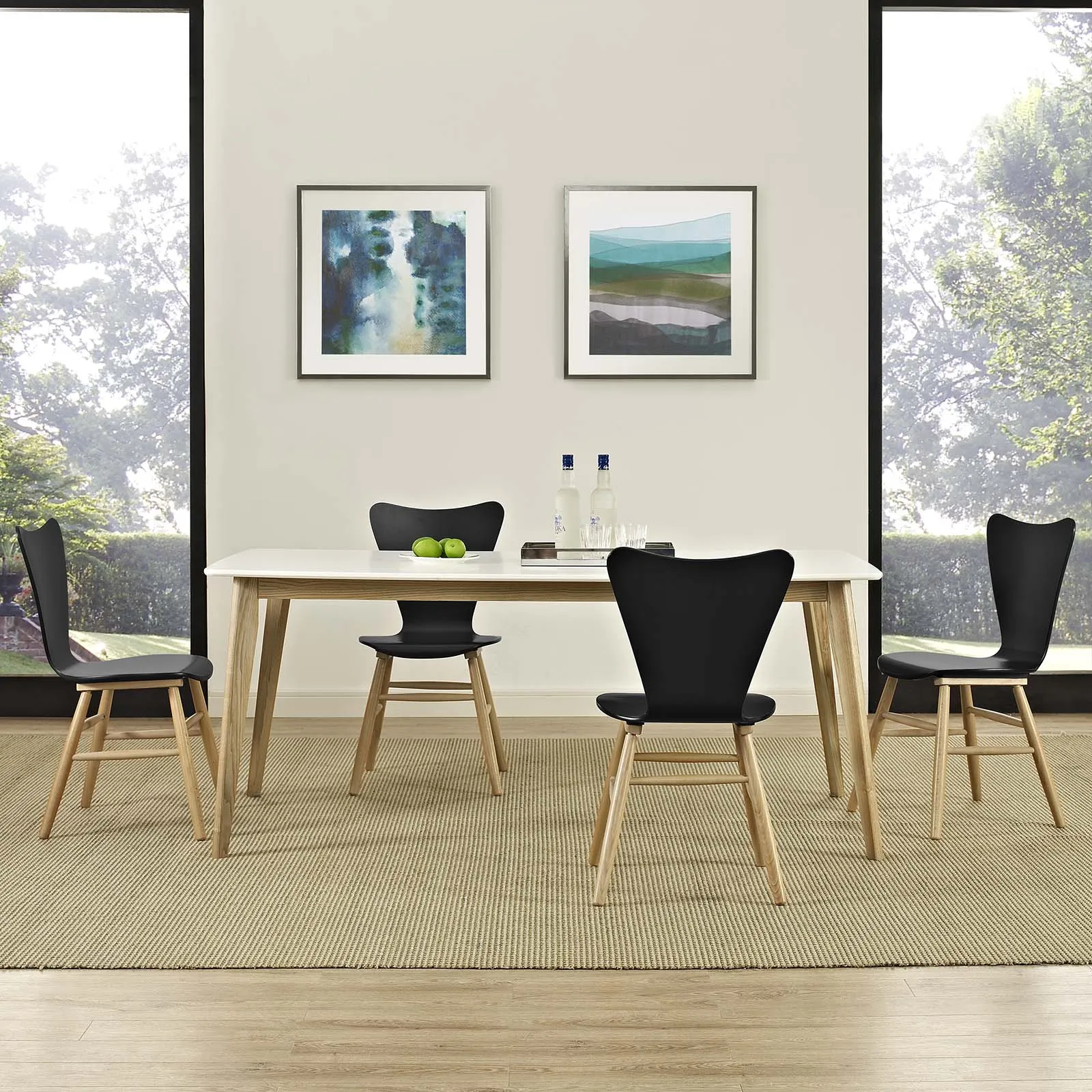 Cascade Dining Chair Set of 4 by Modway