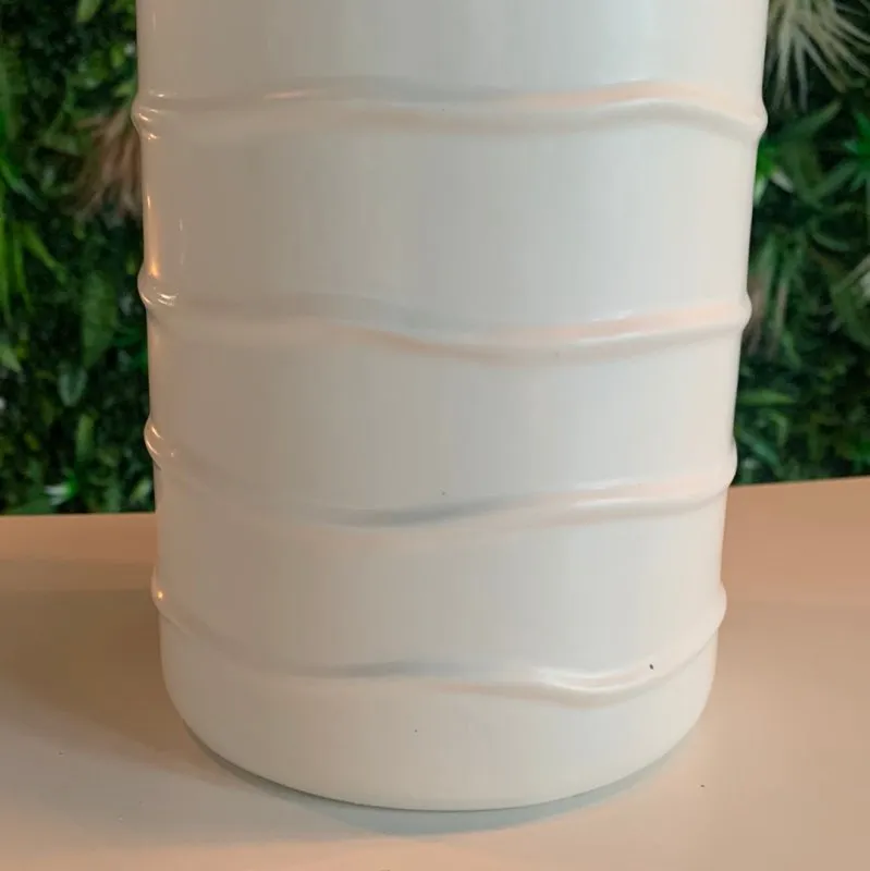 Ceramic Textured Vase (40cm)
