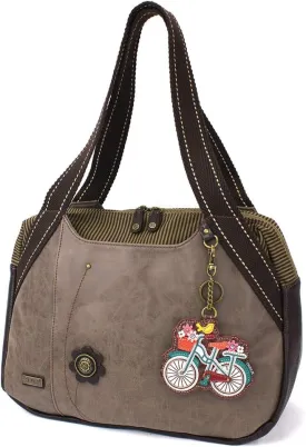 Chala Bowling Tote Bag Stone Gray