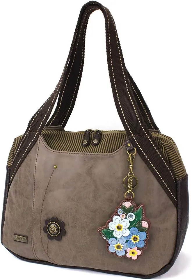 Chala Bowling Tote Bag Stone Gray