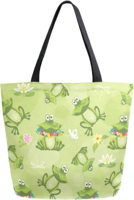 Chic Fashion Pattern Printed Extra Large Shoulder Tote Bag for Beach Travel Weekender Gym Grocery Shopping