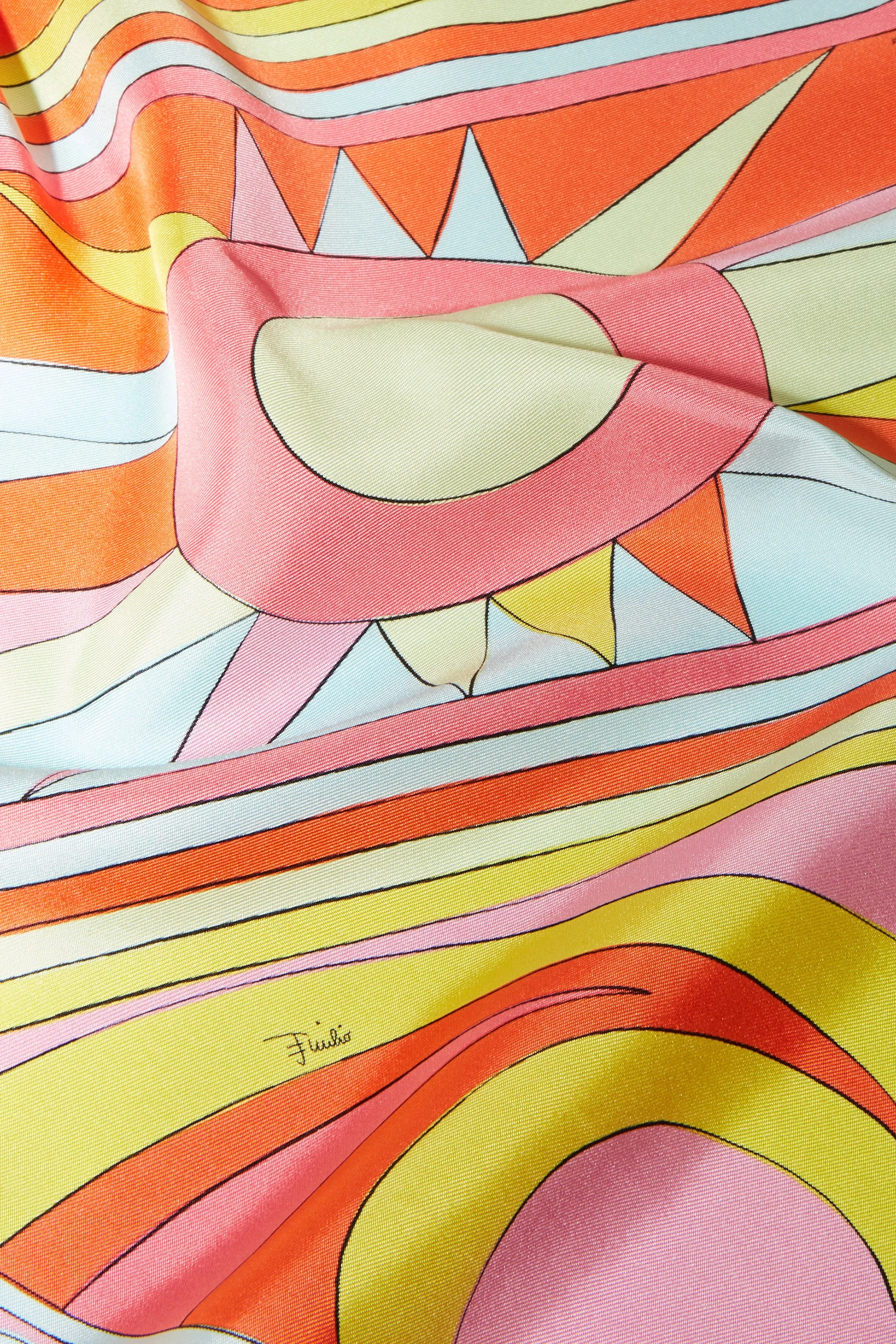 Cigni-Print Small Silk-Twill Carré