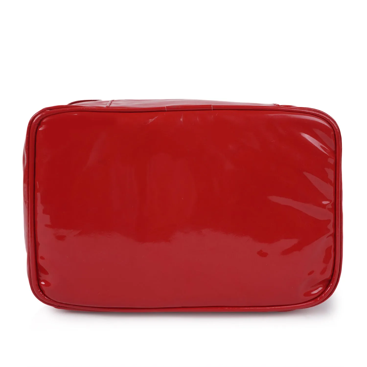 CIMONI Vegan Leather Stylish Unique Design Trendy Travel Vanity Cosmetic Makeup Pouch Bag for Women