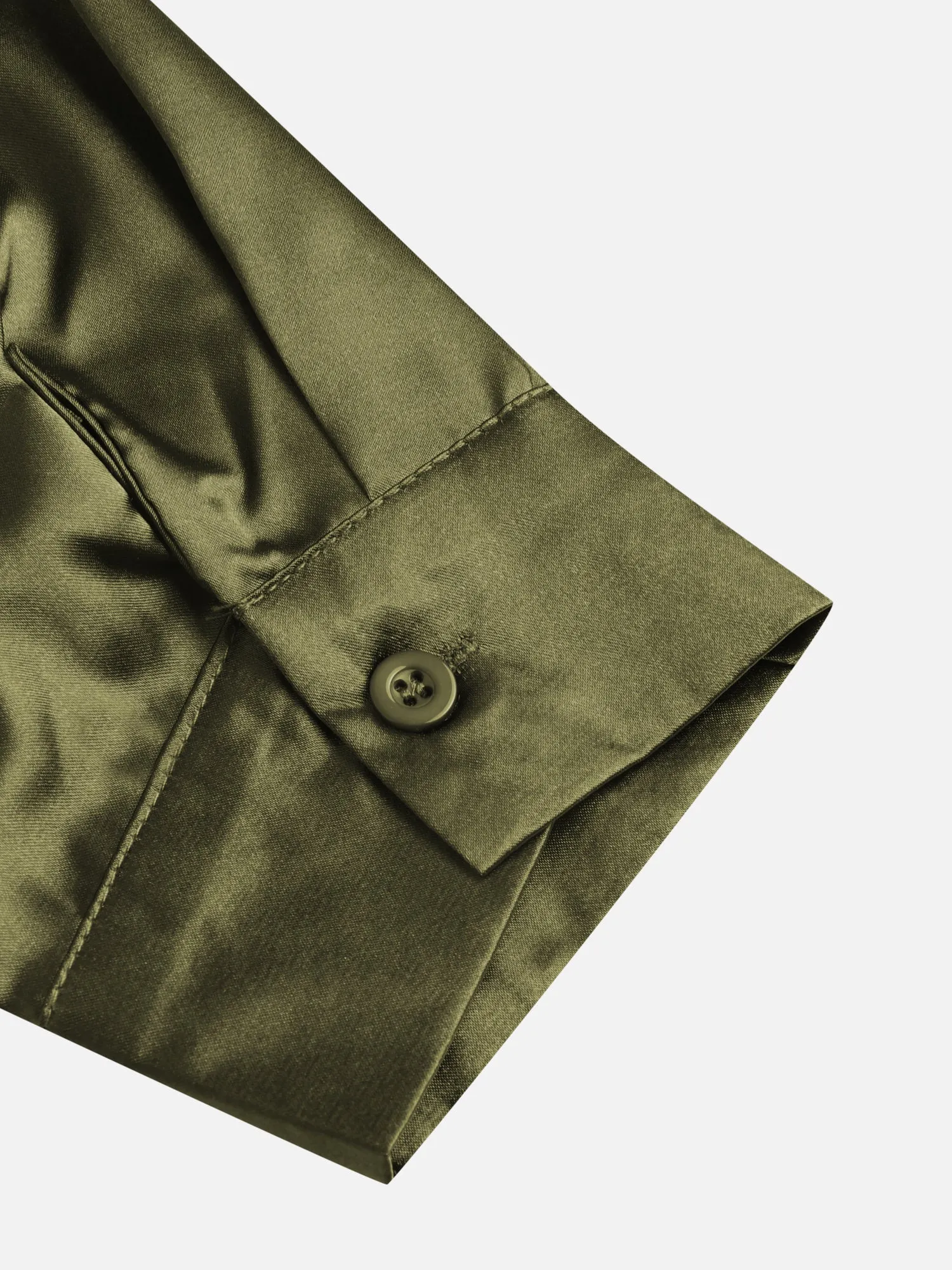 Classic Long Sleeve Satin Polo