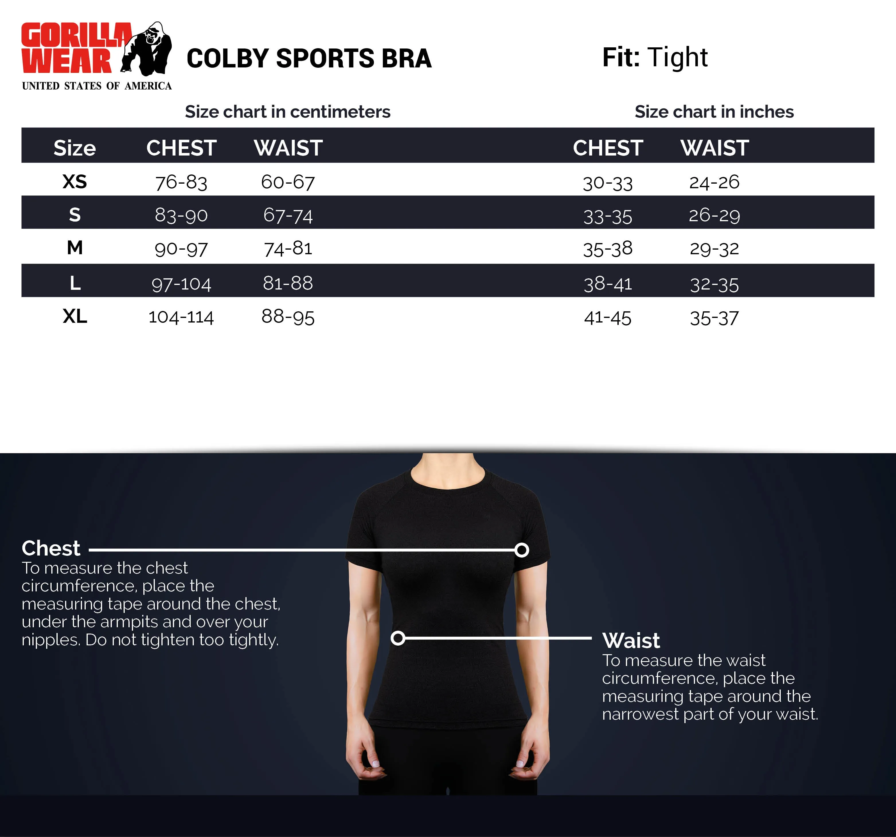 Colby Sports Bra - Gray