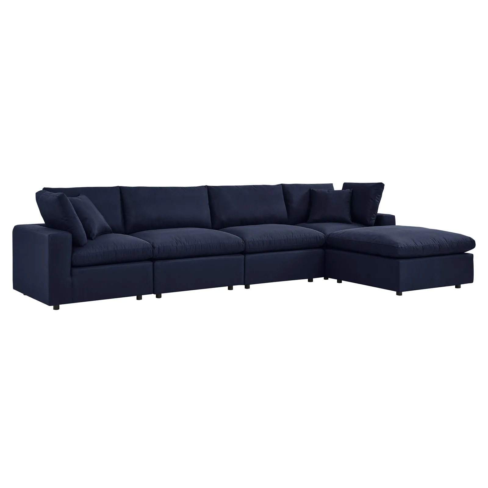 Commix 5-Piece Outdoor Patio Sectional Sofa by Modway