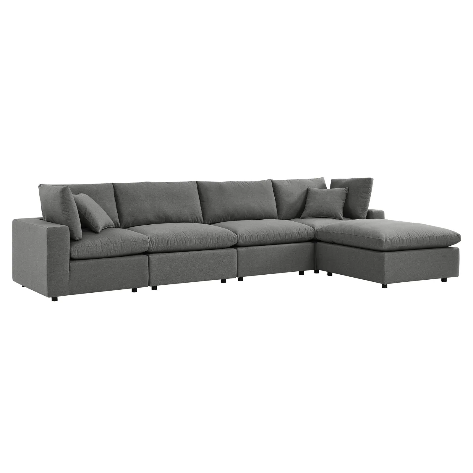 Commix 5-Piece Outdoor Patio Sectional Sofa by Modway