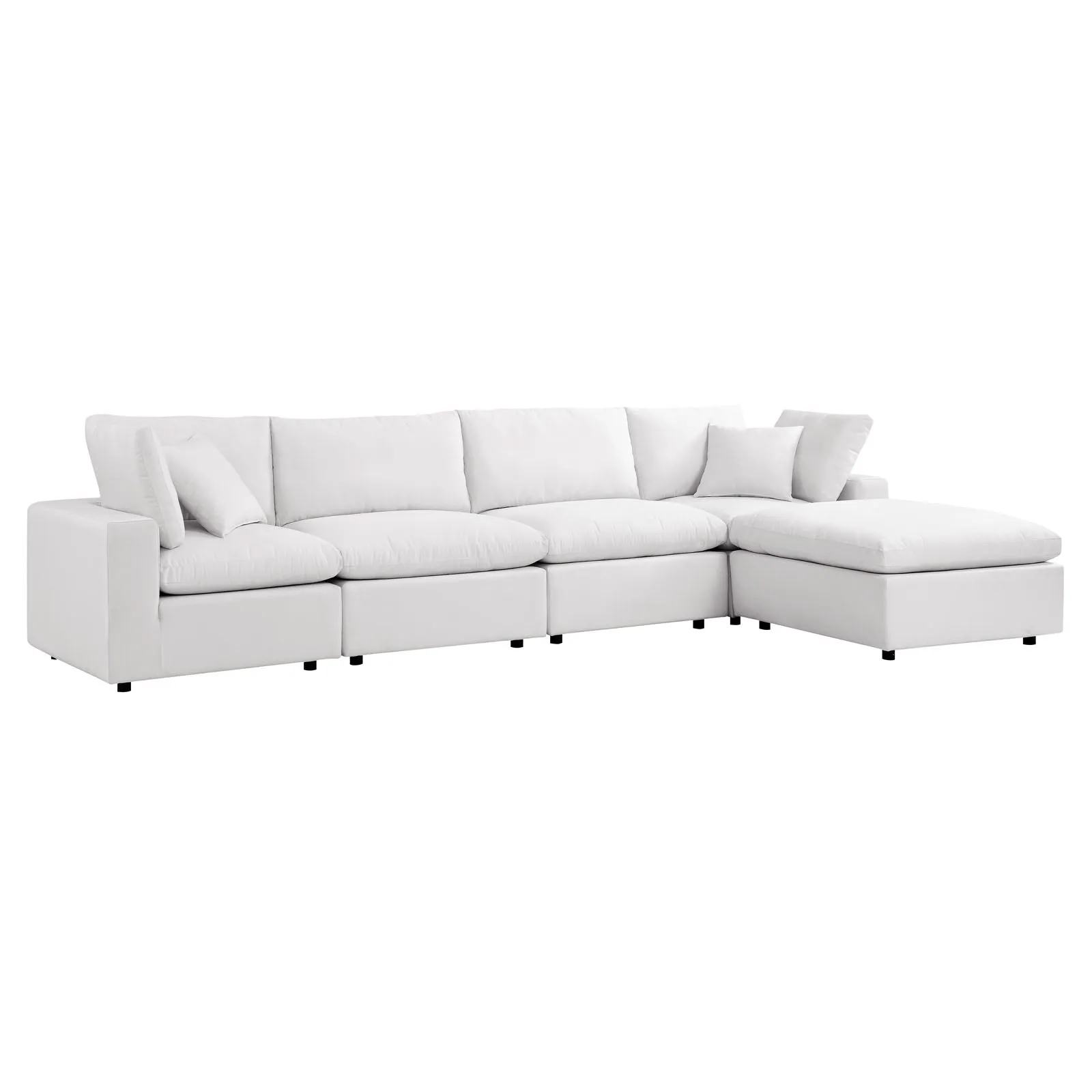 Commix 5-Piece Outdoor Patio Sectional Sofa by Modway