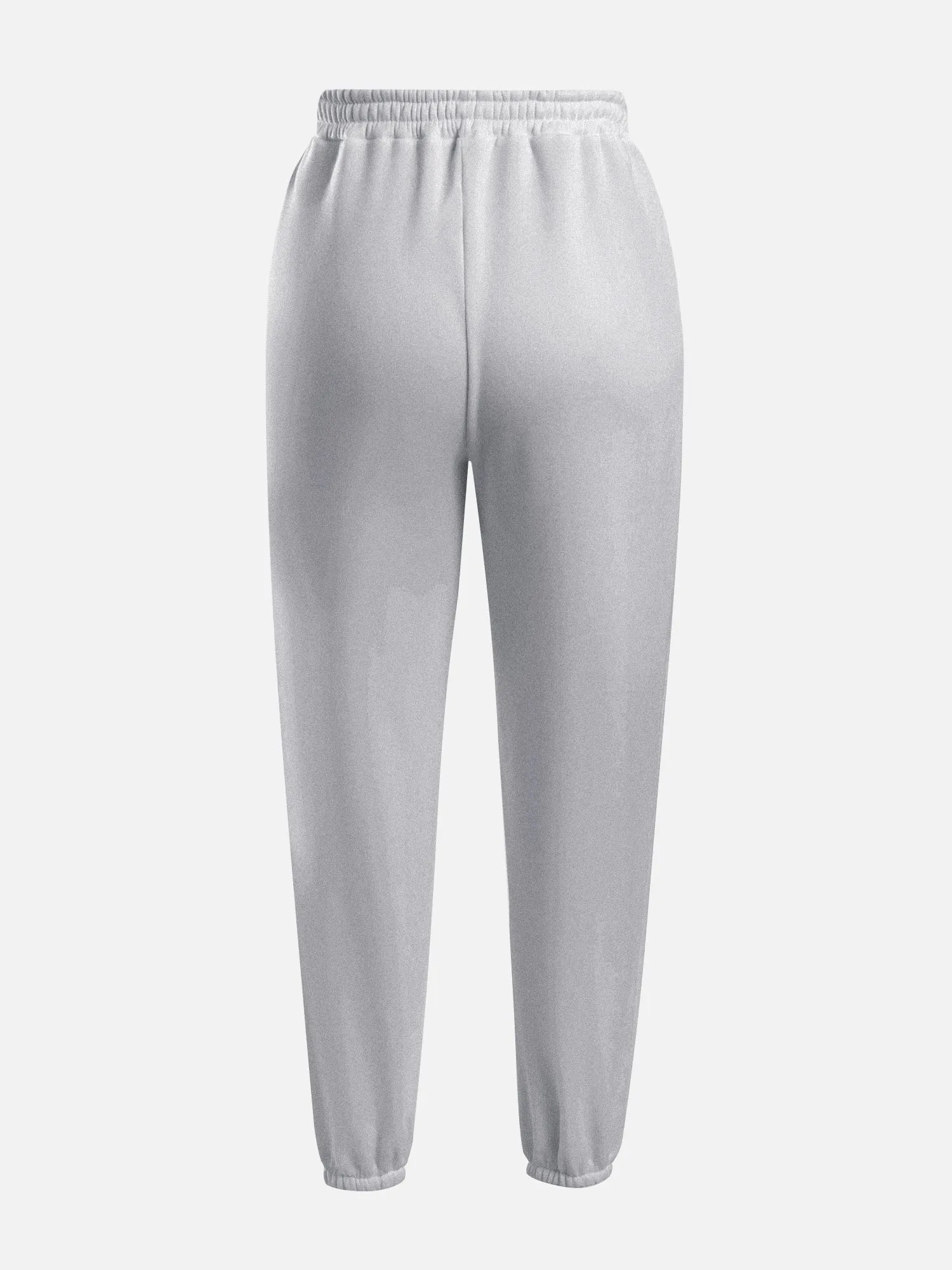 Cushy Light Gray Sweatsuit