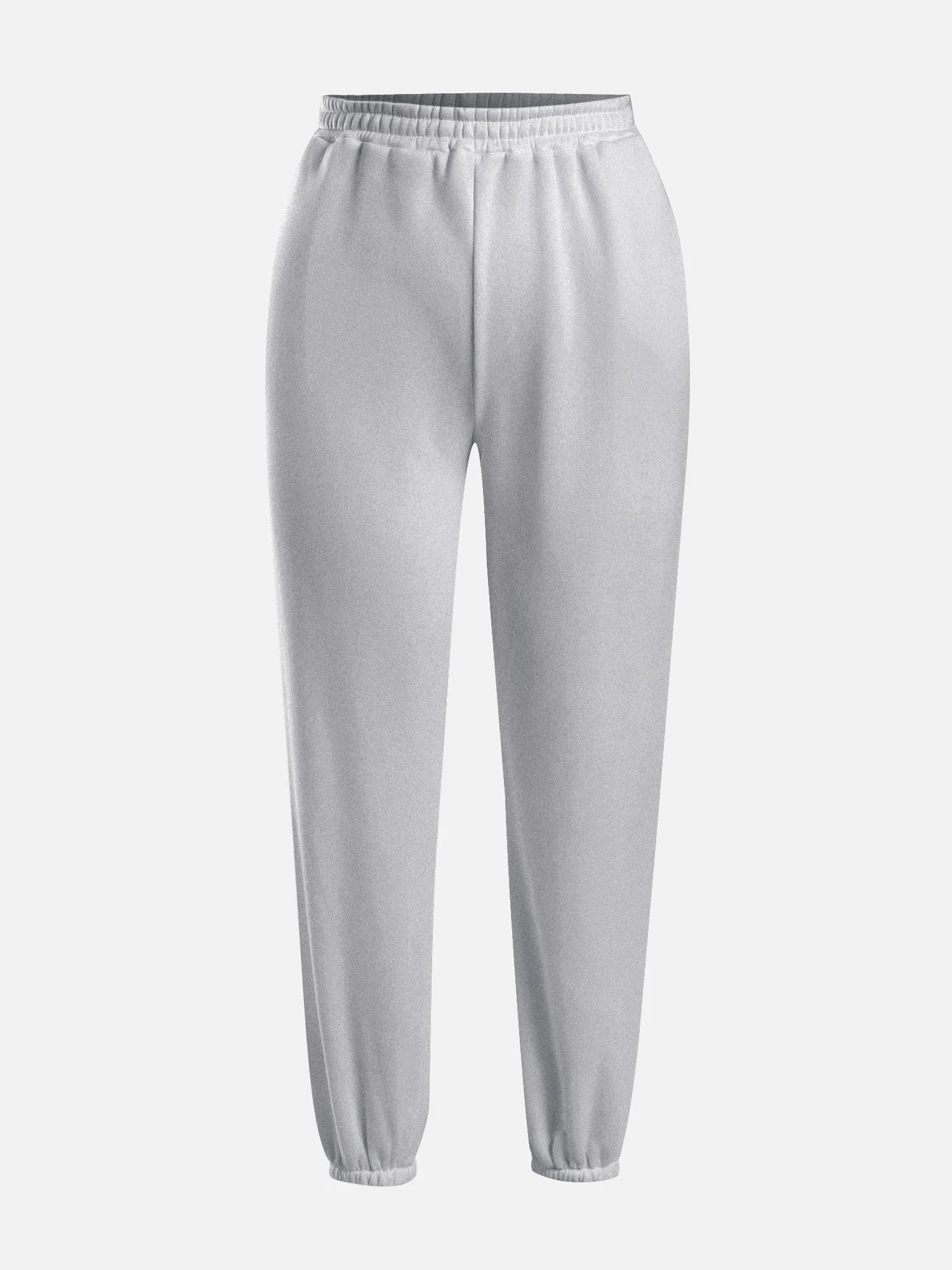 Cushy Light Gray Sweatsuit
