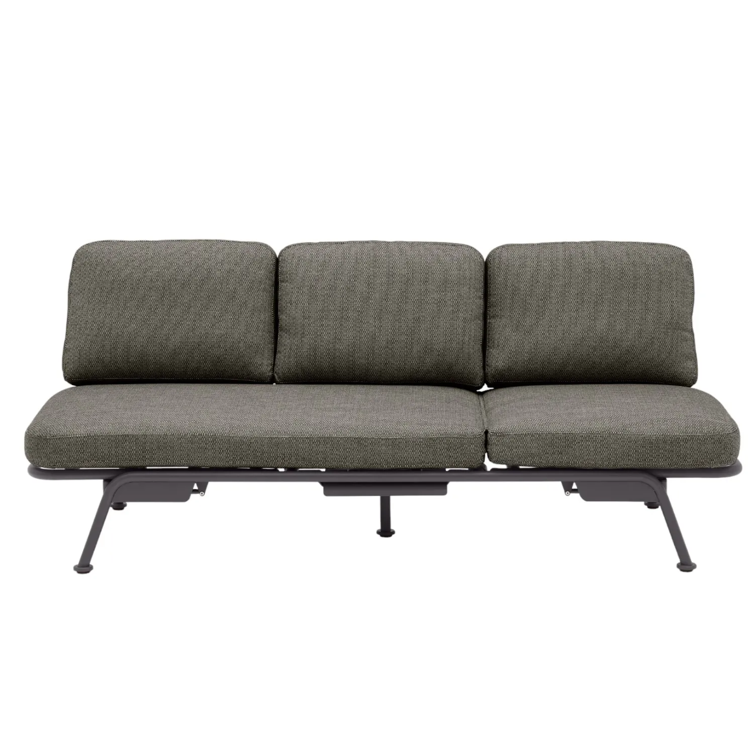 Davenport Charcoal Reclining Sofa