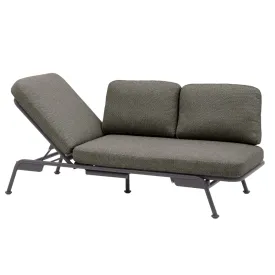 Davenport Charcoal Reclining Sofa