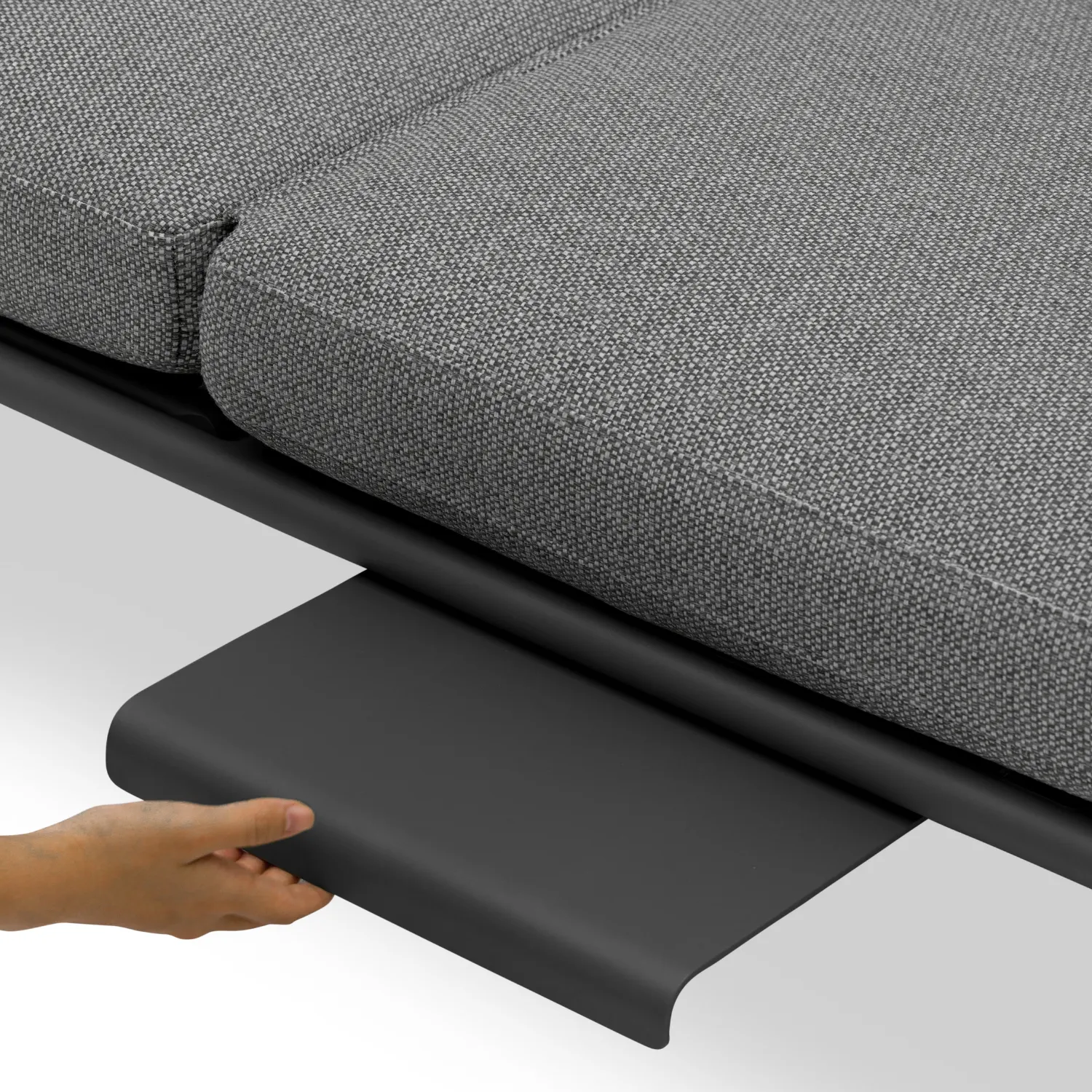 Davenport Charcoal Reclining Sofa