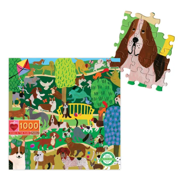 Eeboo Piece & Love Puzzles - Dogs In the Park