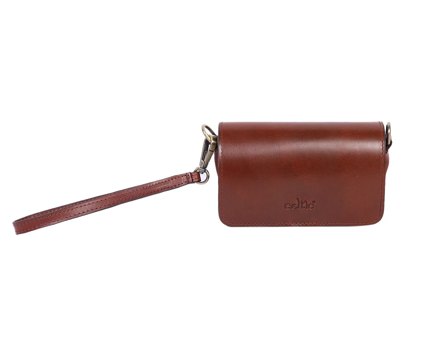 Elegance Redefined: Brown Leather Clutch - Your Timeless Fashion Accessory. Art: BG-1462